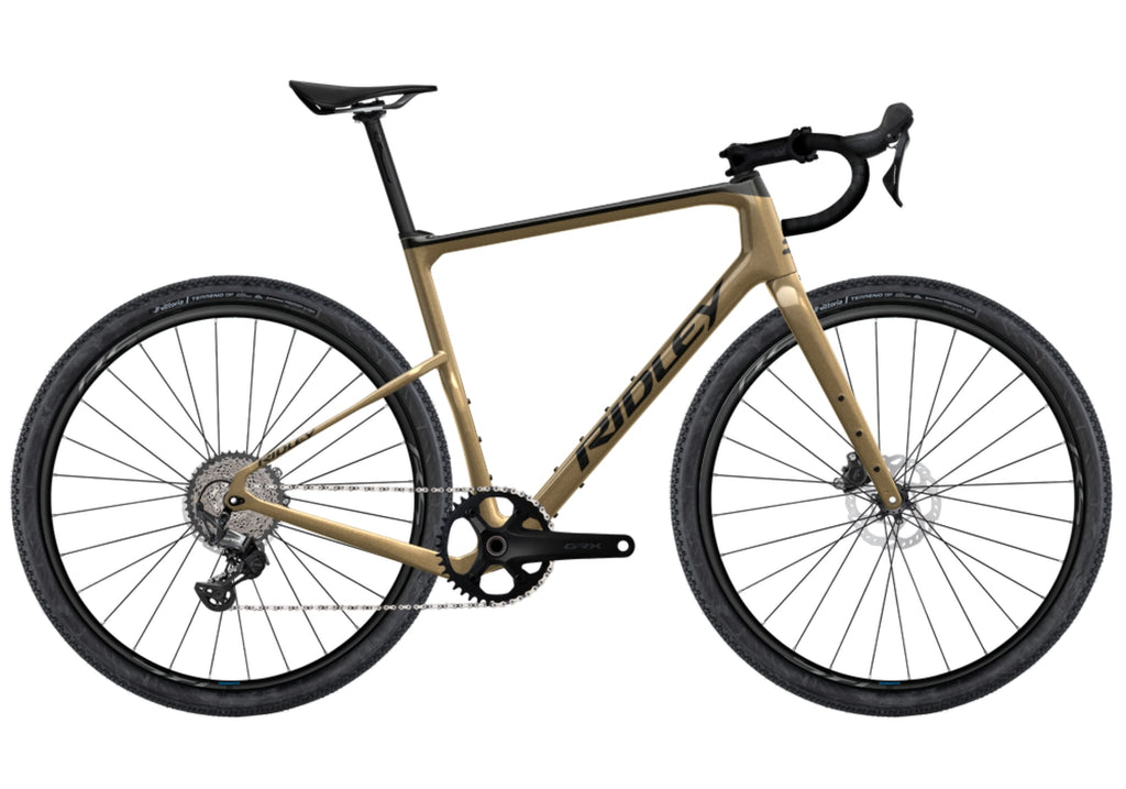 Ridley Kanzo Adventure Shimano GRX600 1x12 – 2027 – Desert Dune Metallic / Black Metallic