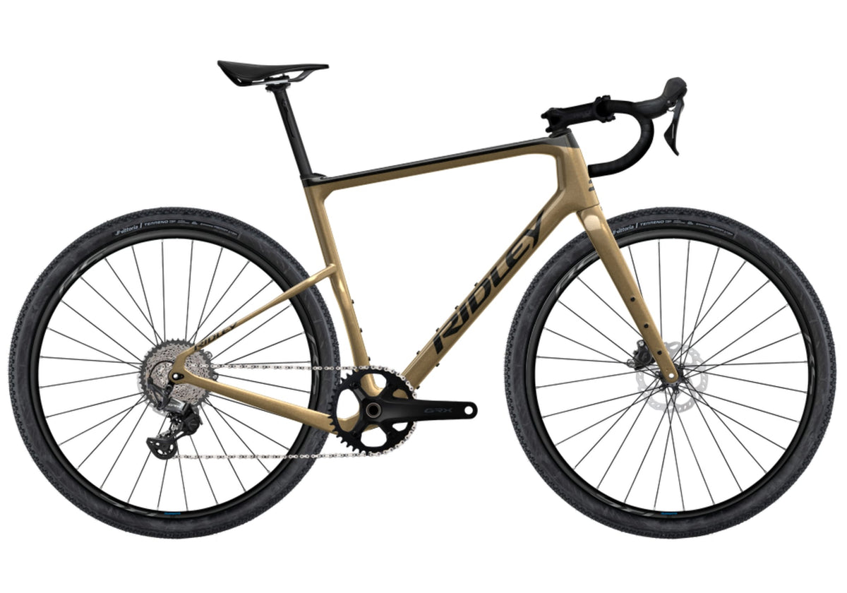 Ridley Kanzo Adventure Shimano GRX600 1x12 – 2027 – Desert Dune Metallic / Black Metallic