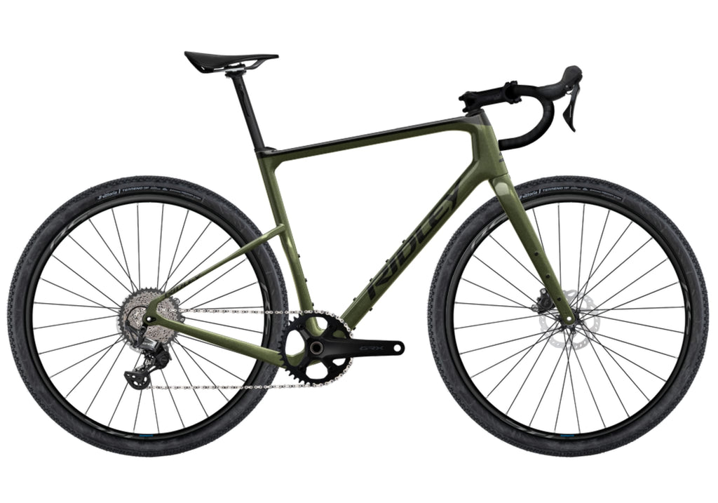 Ridley Kanzo Adventure Shimano GRX600 1x12 – 2027 – Army Green Metallic / Black