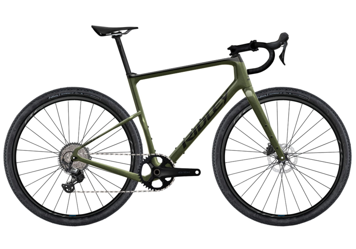 Ridley Kanzo Adventure Shimano GRX600 1x12 – 2027 – Army Green Metallic / Black