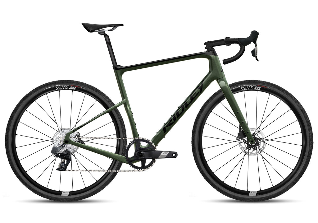 Ridley Kanzo Adventure SRAM Apex XPLR AXS 1x12 – 2026 – Army Green Metallic / Black