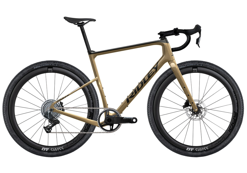 Ridley Kanzo Adventure SRAM Force XPLR 1x13 – Desert Dune Metallic / Black Metallic