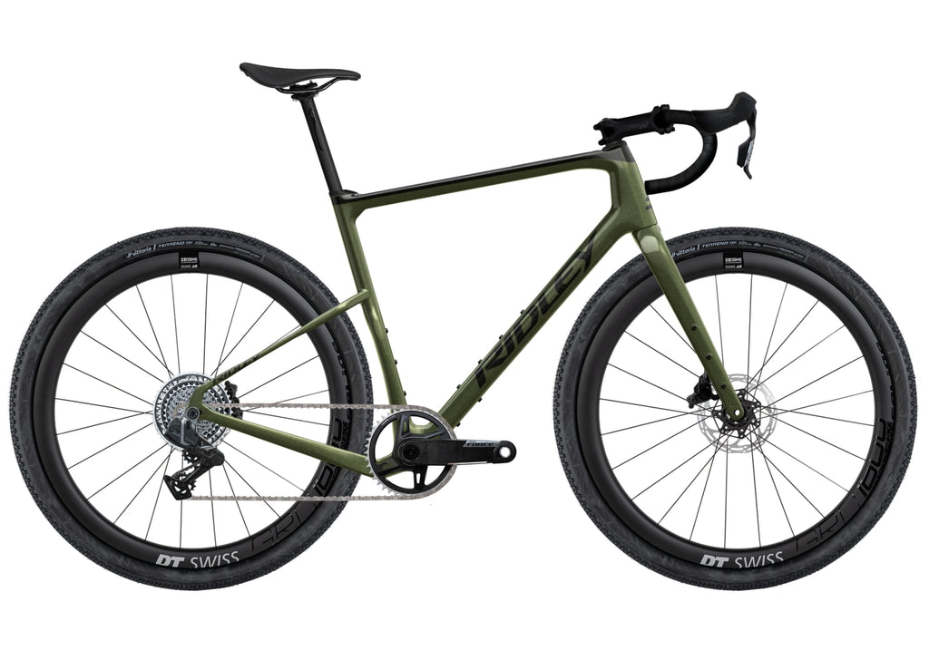 Ridley Kanzo Adventure SRAM Force XPLR 1x13 – Army Green Metallic / Black