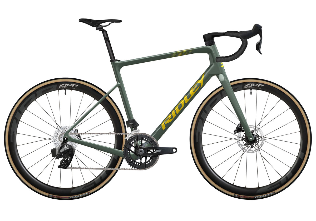 Ridley Grifn Road SRAM Rival AXS 2x12 – Green Smoke