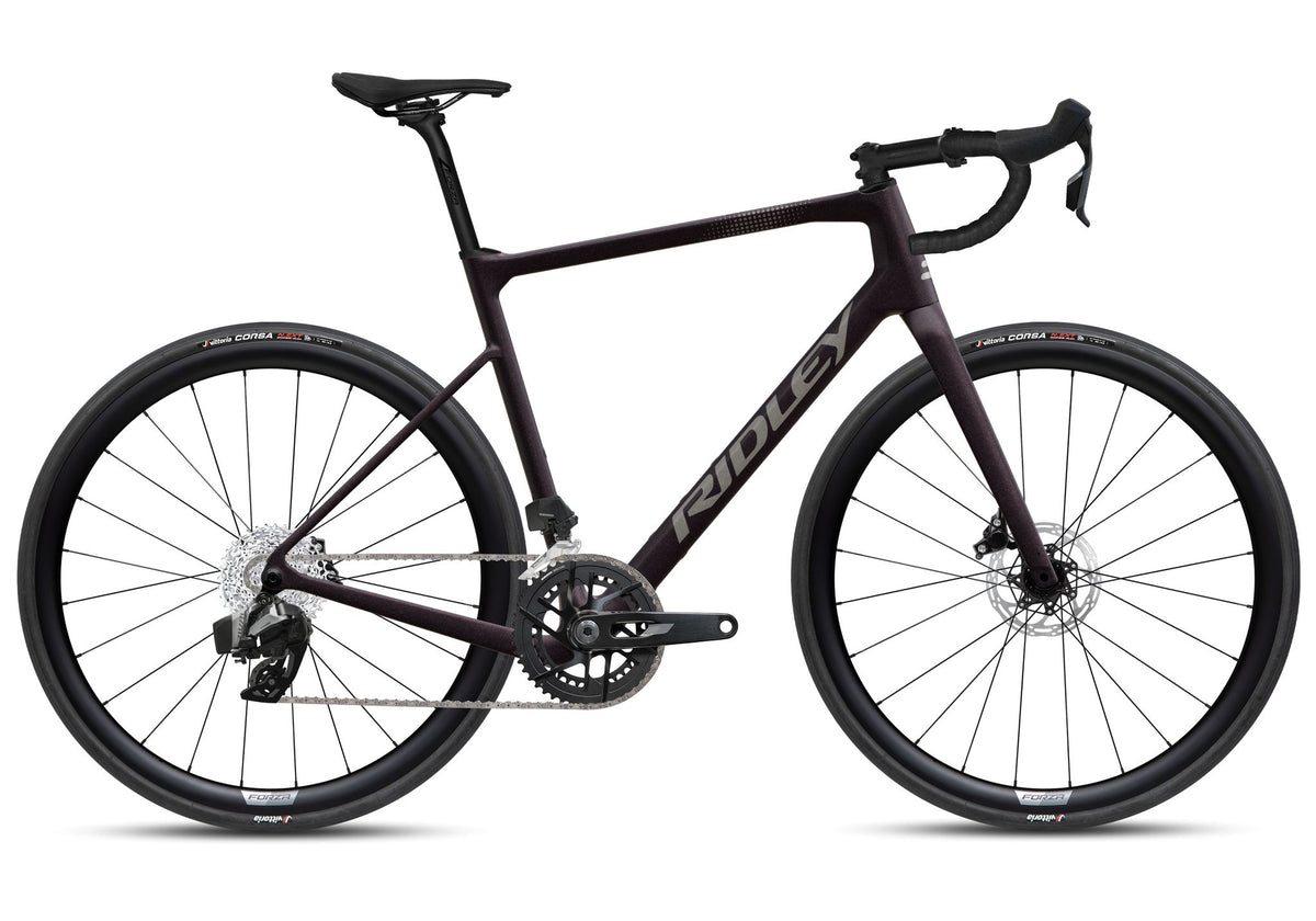 Ridley Grifn Road SRAM Rival AXS 2x12 – Dark Plum Metallic / Autumn Grey Metallic