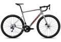 Ridley Grifn Road Shimano 105 R7150 12sp Di2 Carbon wheels – Battleship Grey / Candy Red Metallic