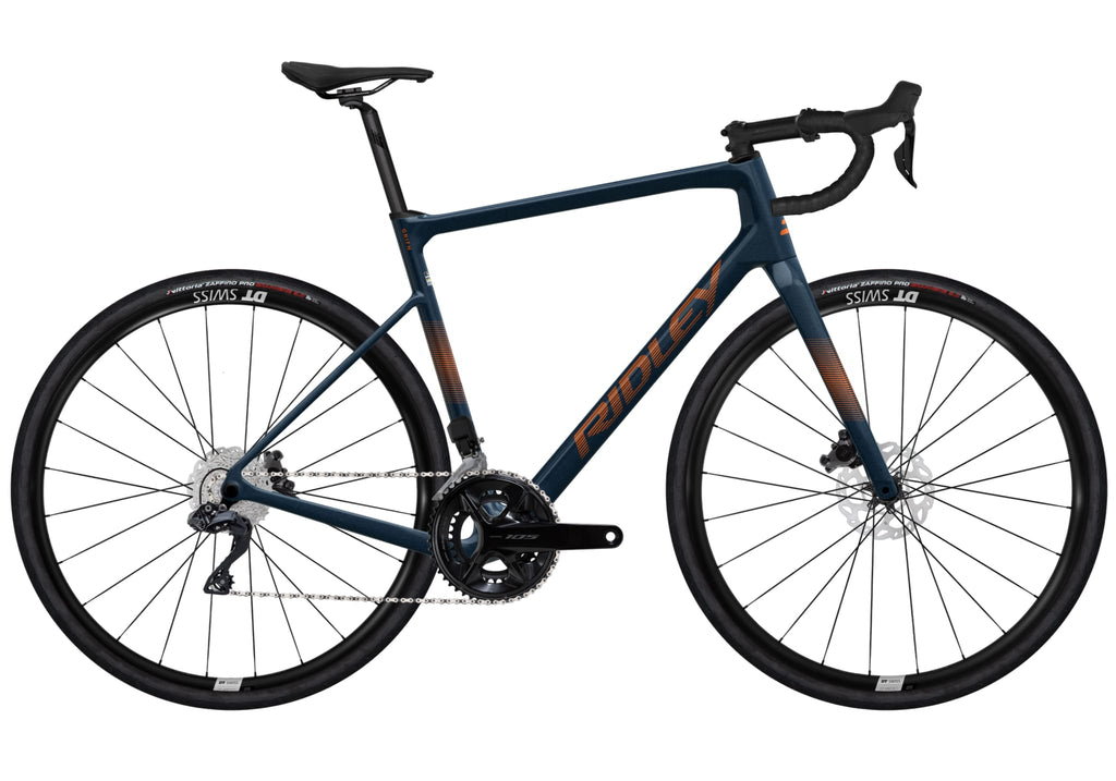 Ridley Grifn Road Shimano 105 DI2 2x12 – Jeans Blue