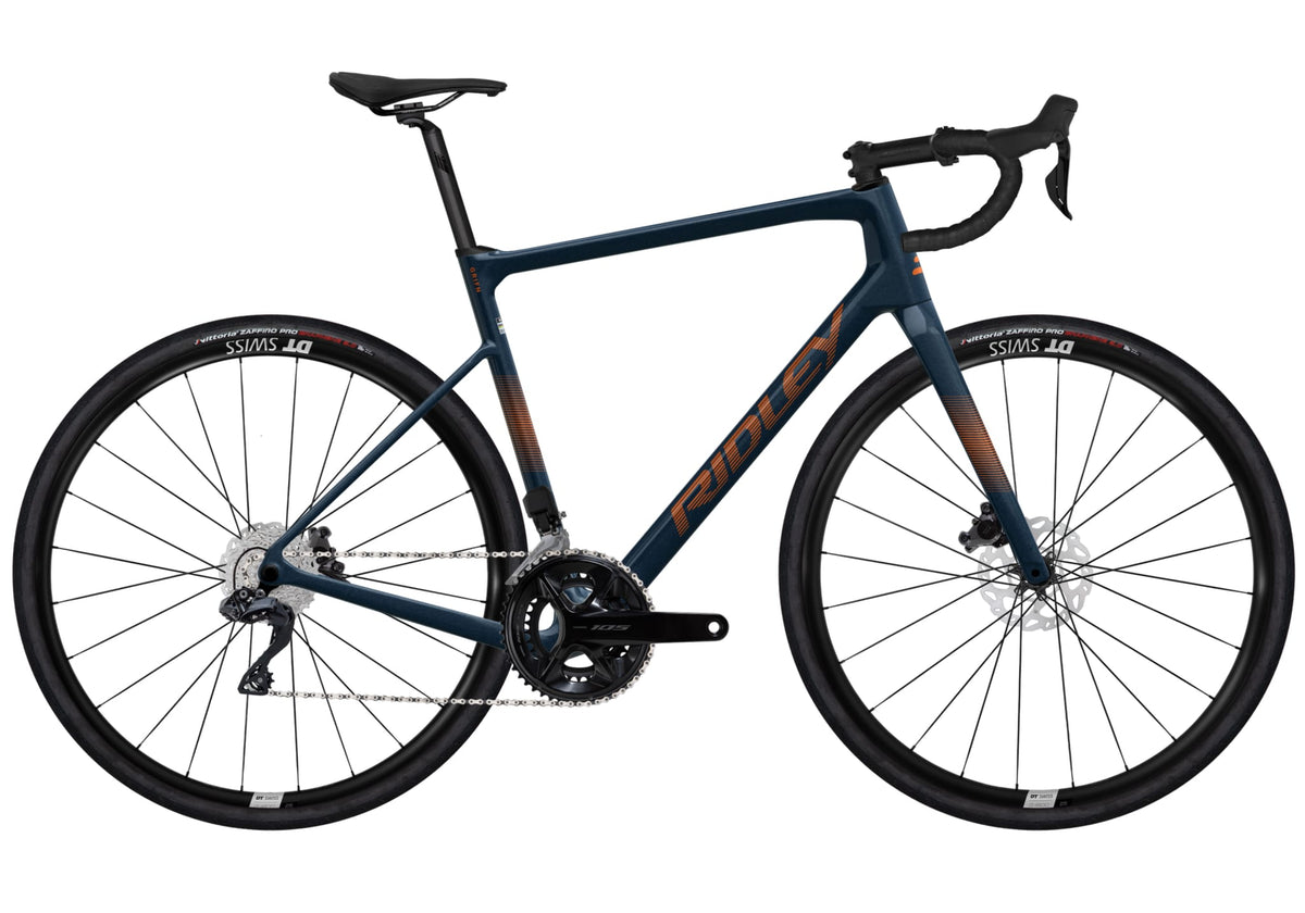 Ridley Grifn Road Shimano 105 DI2 2x12 – Jeans Blue
