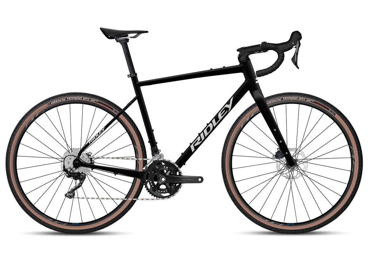 Ridley Kanzo Adventure Alu Shimano GRX400 2x10 – Black / Silver