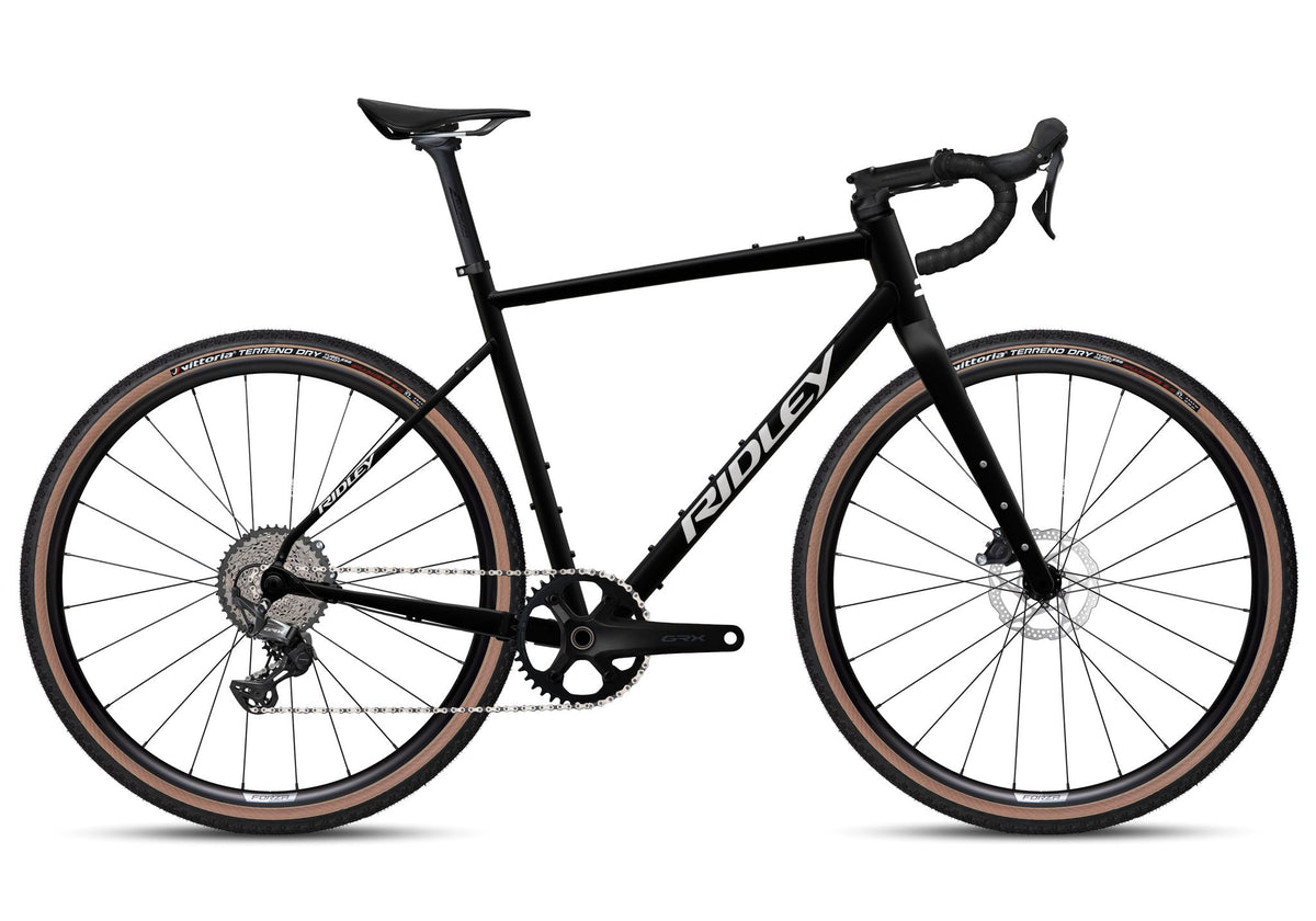 Ridley Kanzo Adventure Alu Shimano GRX600 1x12 – Black / Silver
