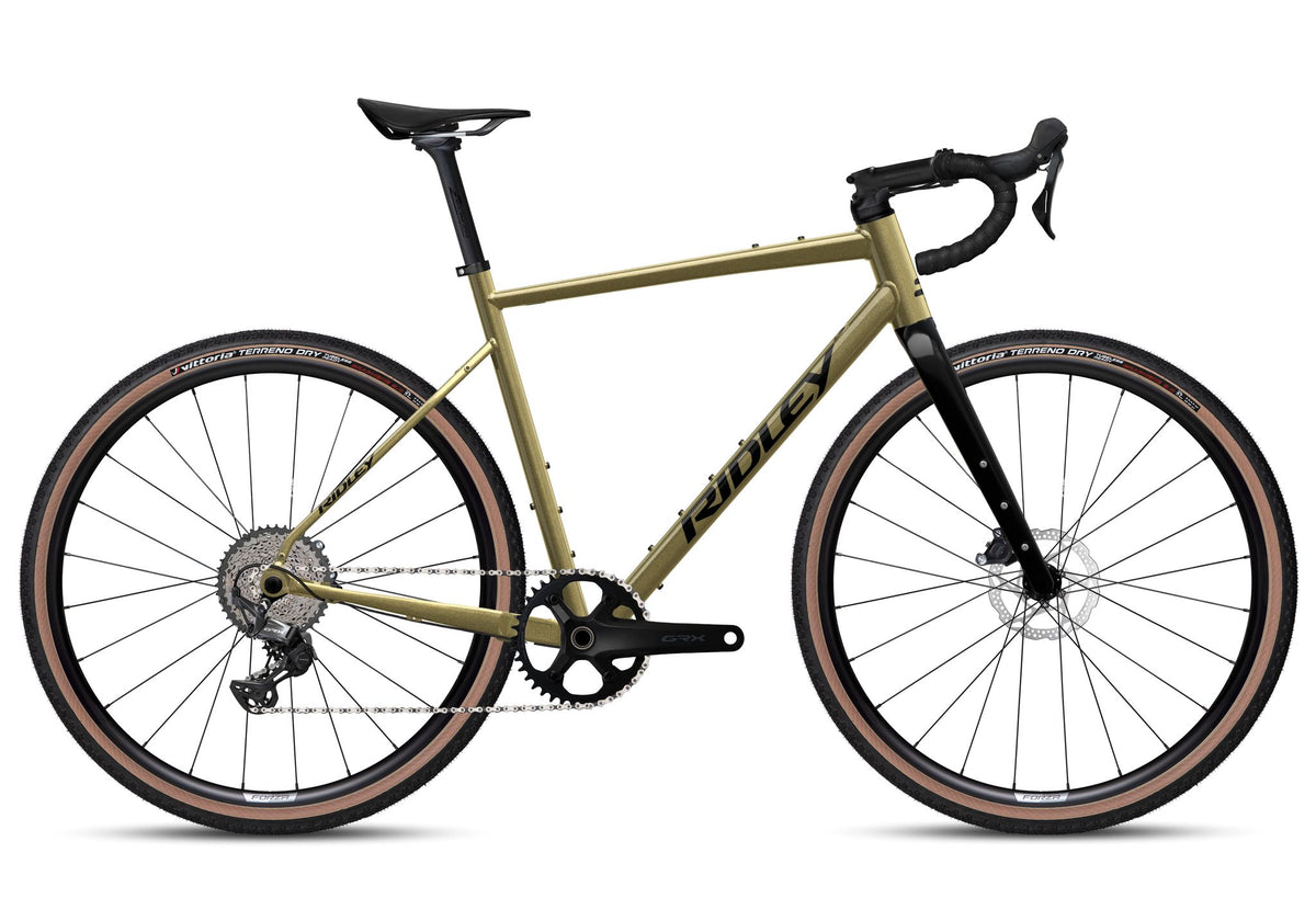 Ridley Kanzo Adventure Alu Shimano GRX600 1x12 – Bronze Green / Black