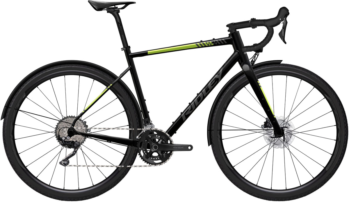 Ridley Kanzo Adventure Alu Equipped Shimano GRX400 2x10 – Black