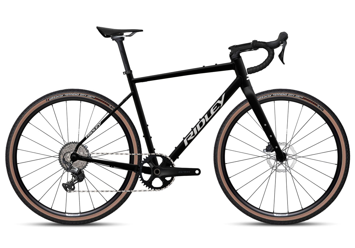 Ridley Kanzo Adventure Alu Shimano Cues 1x11, hydraulic disc brakes – Black / Silver