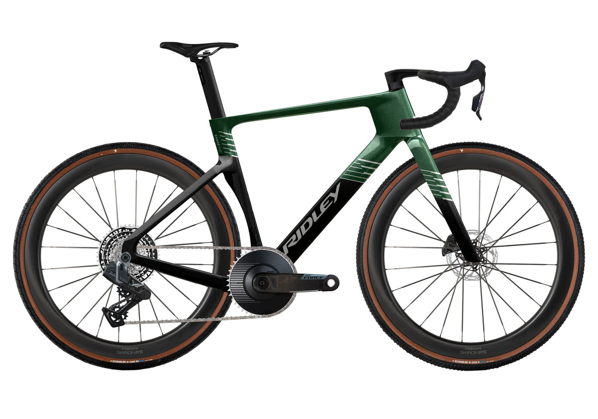 Ridley Kanzo Fast 2.0 SRAM Force XPLR 1x13 – Stellar Green / UD Carbon / Silver