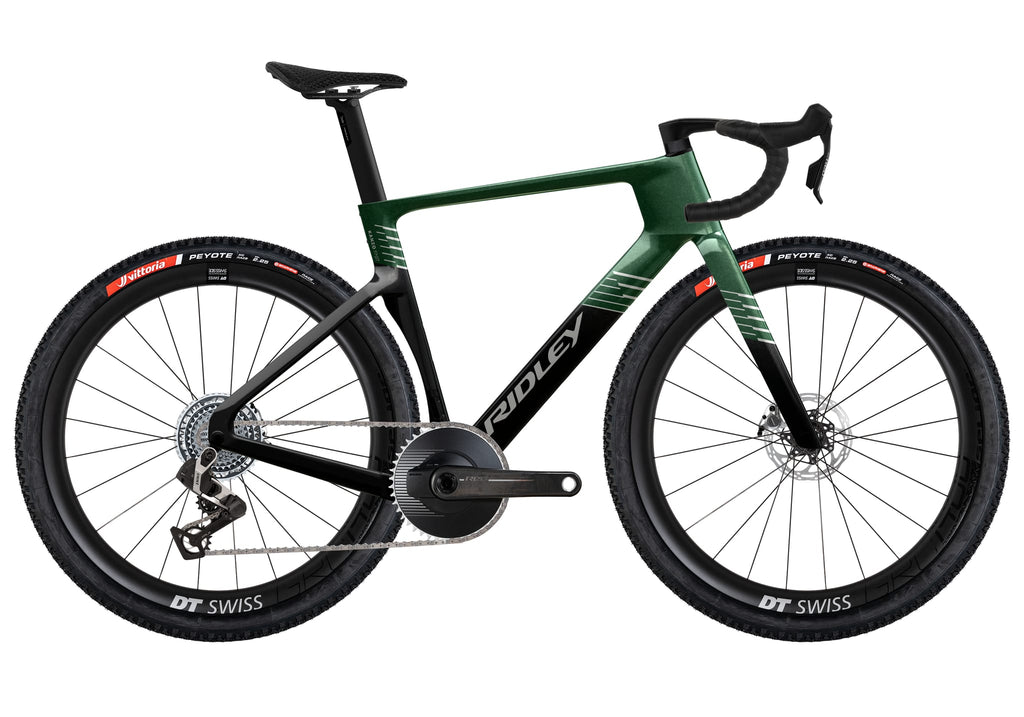 Ridley Kanzo Fast 2.0 SRAM Red XPLR 1x13 – Stellar Green / UD Carbon / Silver