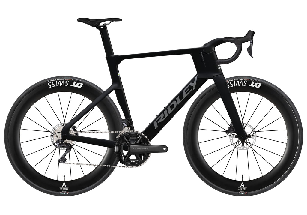 Ridley Noah Fast 3.0 Shimano Ultegra DI2 2x12 – Black / Empress Grey Metallic