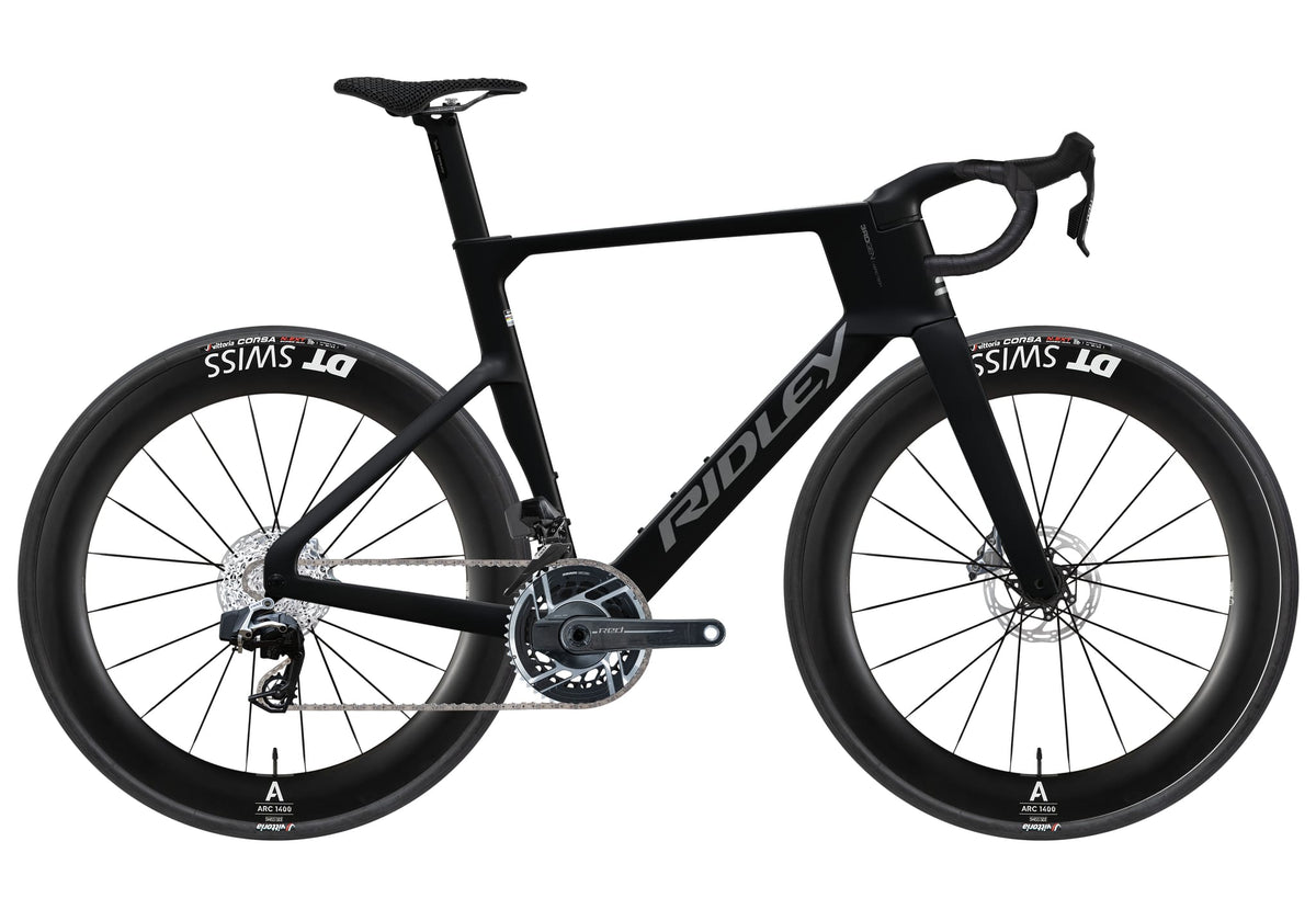 Ridley Noah Fast 3.0 SRAM Red AXS 2x12 – Black / Empress Grey Metallic