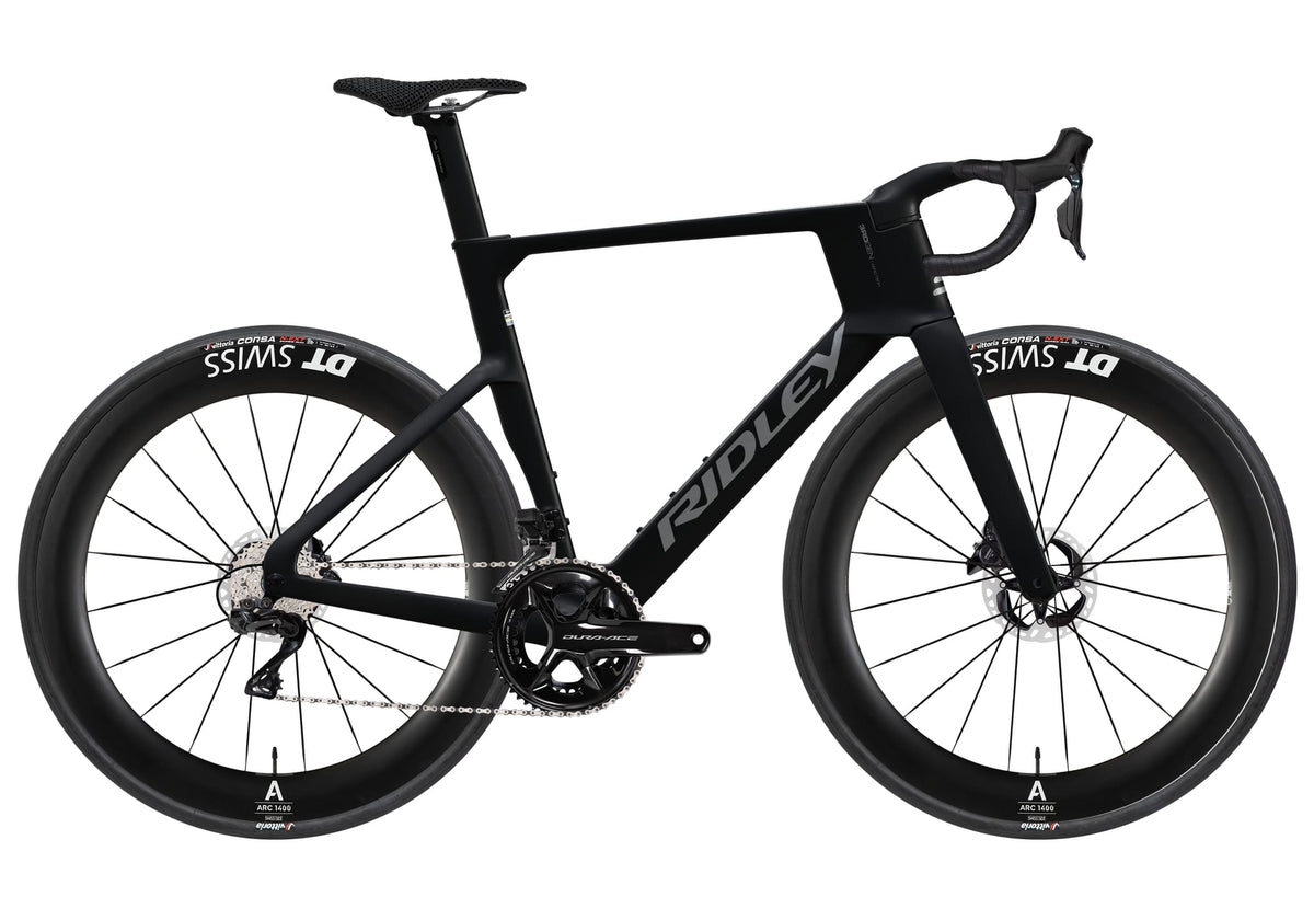 Ridley Noah Fast 3.0 Shimano Dura Ace DI2 2x12 – Black / Empress Grey Metallic