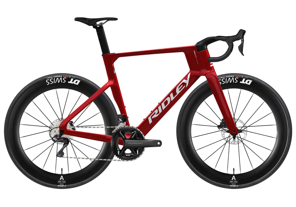 Ridley Noah Fast 3.0 Shimano Ultegra DI2 2x12 – Candy Red Metallic / White
