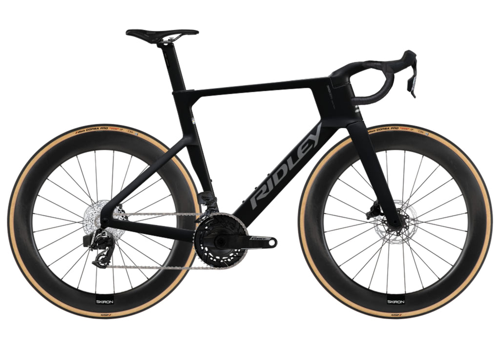 Ridley Noah Fast 3.0 SRAM Force AXS 2x12 – 2027 – Black / Empress Grey Metallic