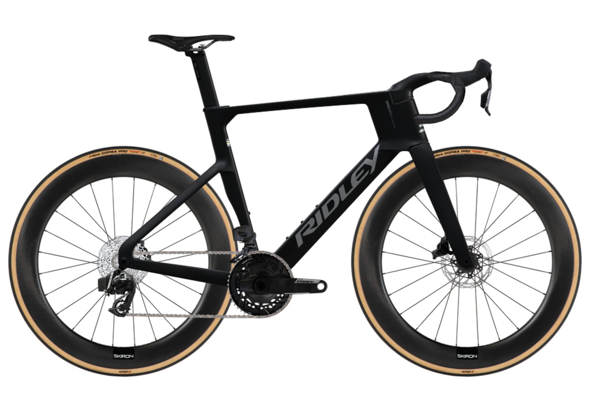 Ridley Noah Fast 3.0 SRAM Force AXS 2x12 – 2027 – Black / Empress Grey Metallic