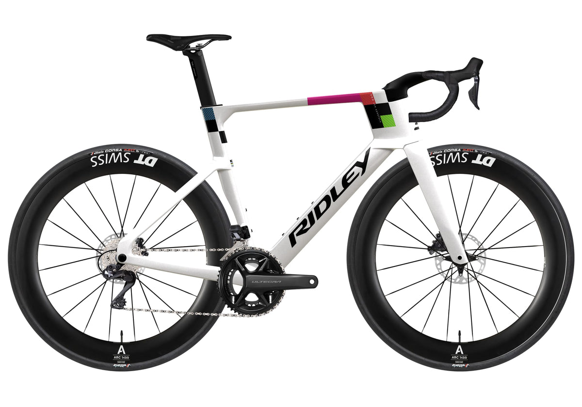 Ridley Noah Fast 3.0 Shimano Ultegra DI2 2x12 – Pearl White / Black