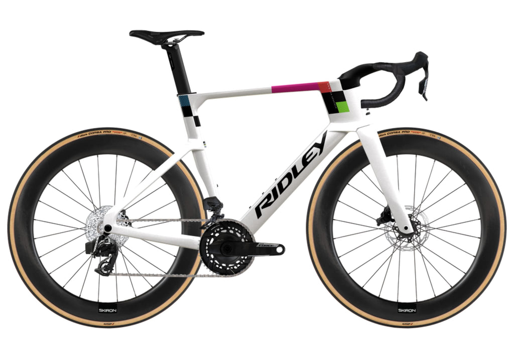 Ridley Noah Fast 3.0 SRAM Force AXS 2x12 – 2027 – Pearl White / Black