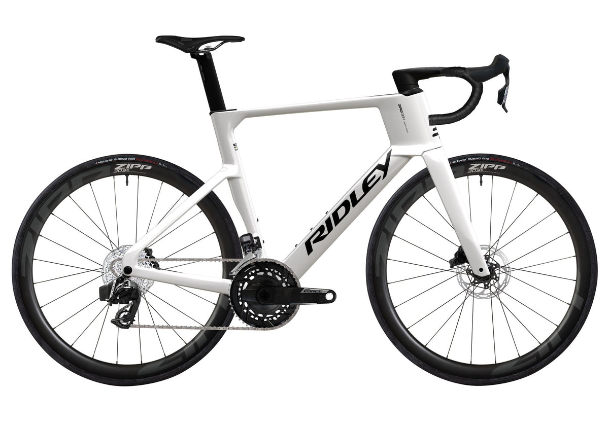 Ridley Noah 3.0 SRAM Force AXS 2x12 – Pearl White / Black