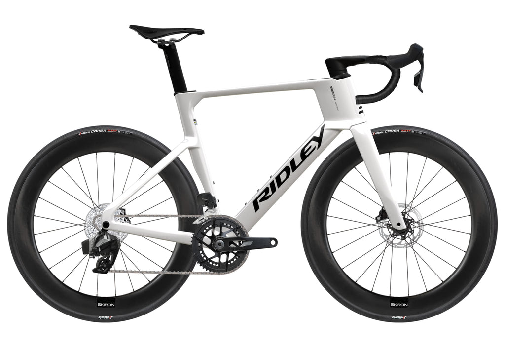 Ridley Noah 3.0 SRAM Rival AXS 2x12 – Pearl White / Black