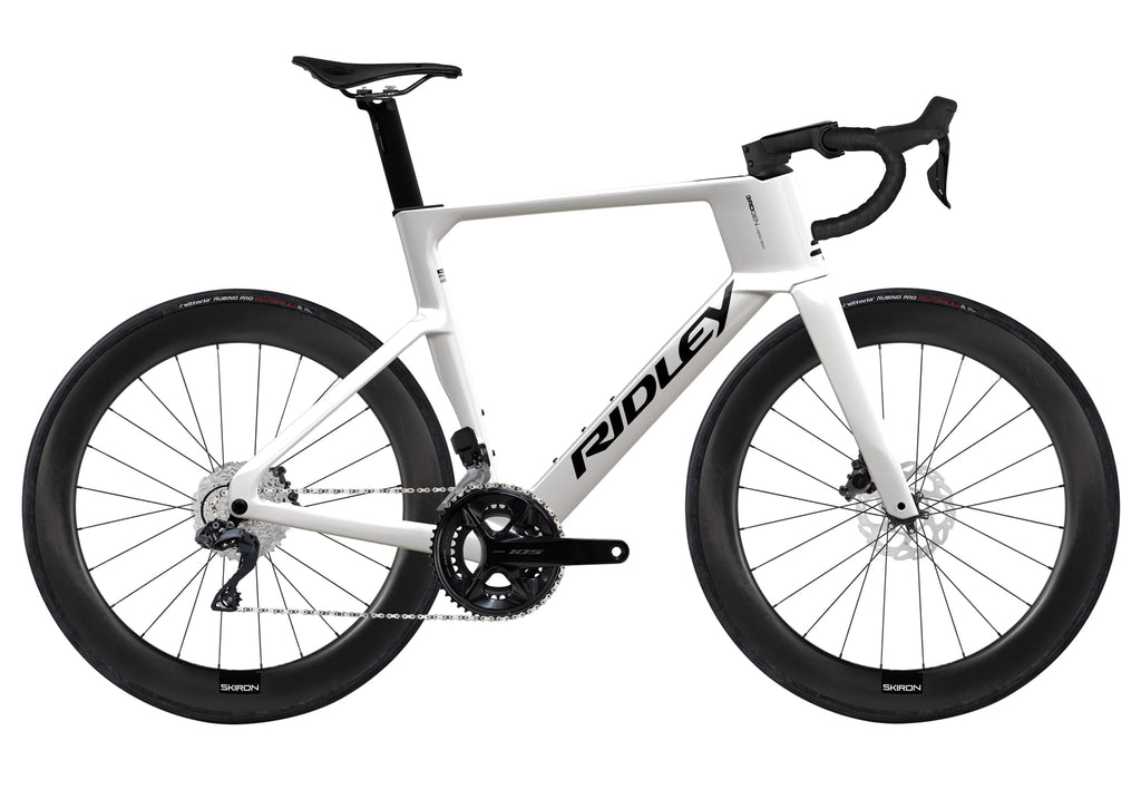 Ridley Noah 3.0 Shimano 105 DI2 2x12 – 2027 – Pearl White / Black