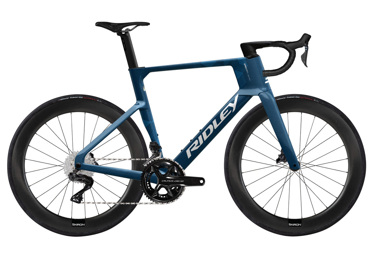 Ridley Noah 3.0 Shimano Dura Ace DI2 2x12 – Petrol Blue Metallic / White