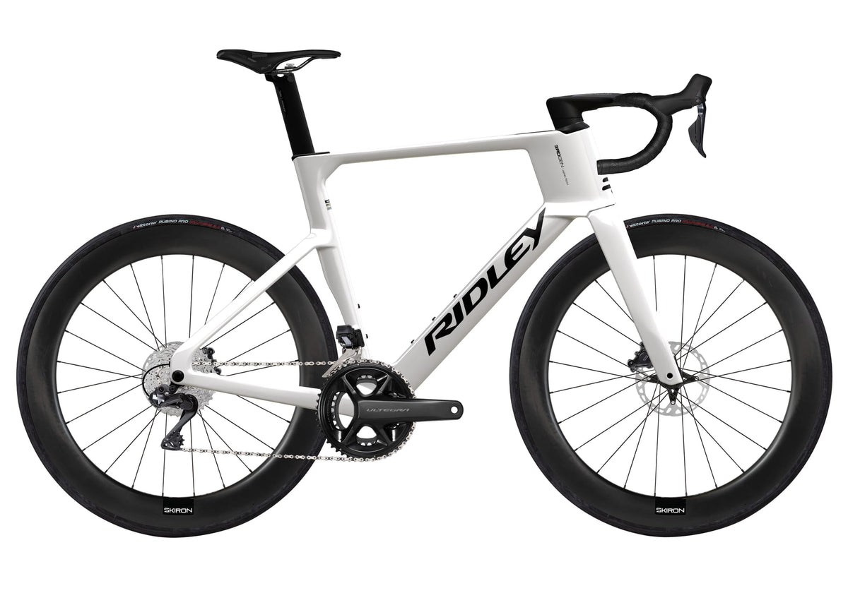 Ridley Noah 3.0 Shimano Ultegra DI2 2x12 – Pearl White / Black