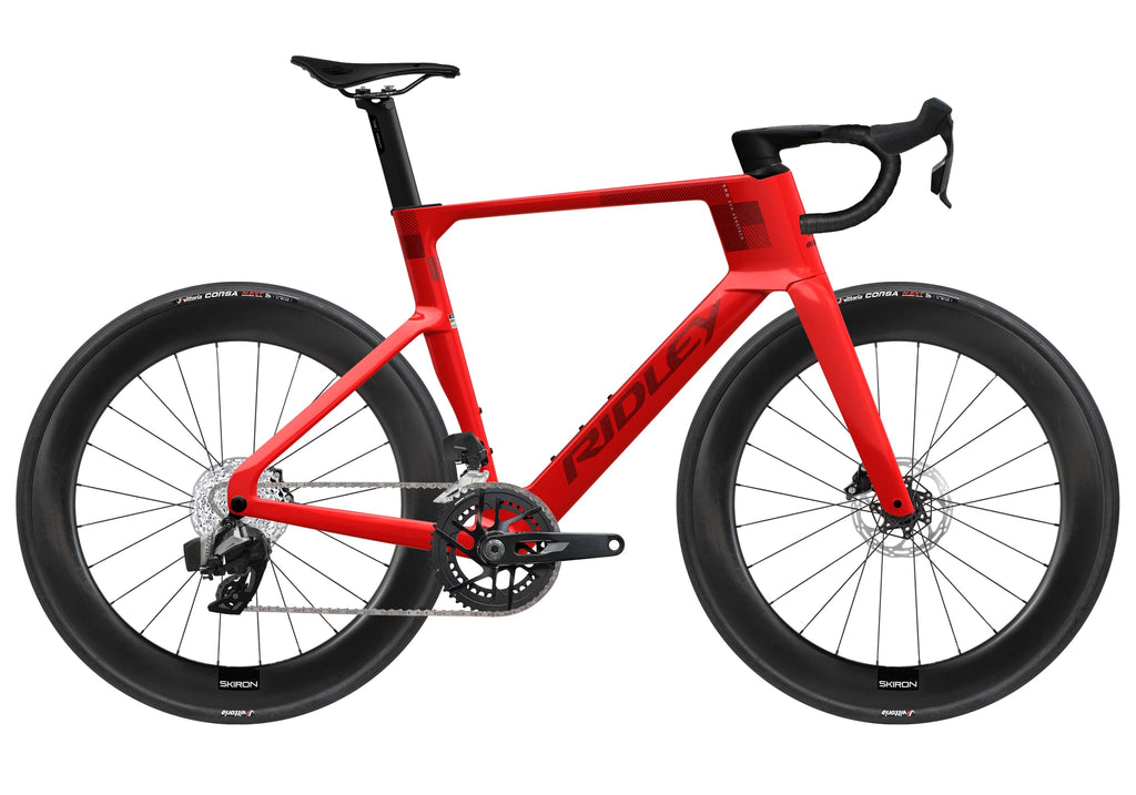 Ridley Noah 3.0 SRAM Rival AXS 2x12 – Red / Candy Red Metallic