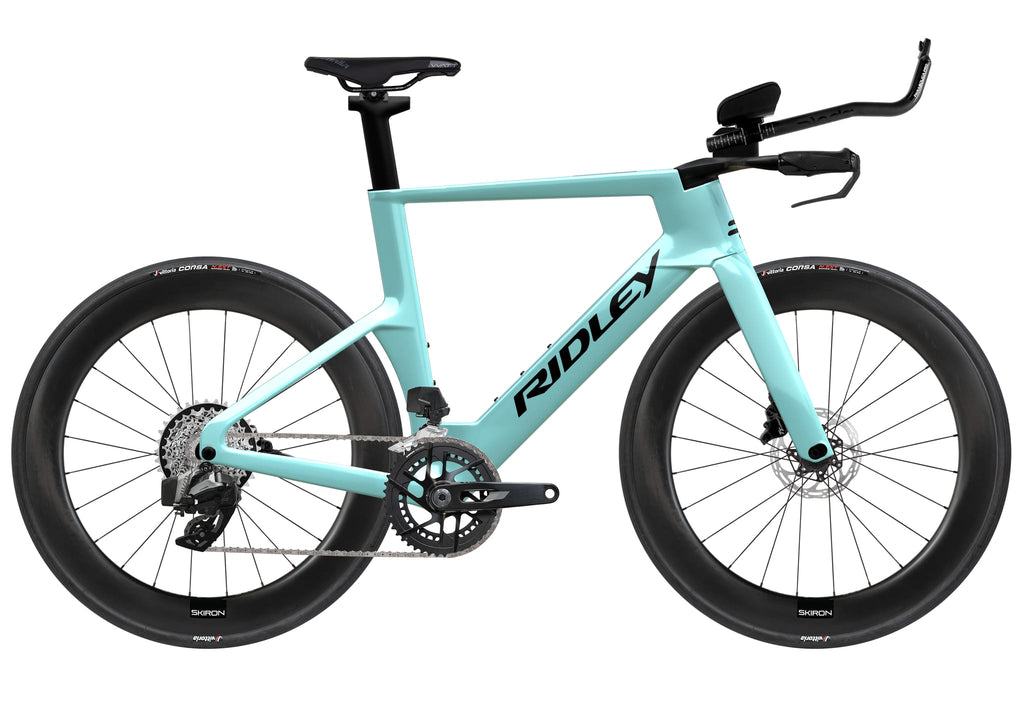 Ridley Triton Fast SRAM Rival AXS 2x12 – Soft Blue / Black