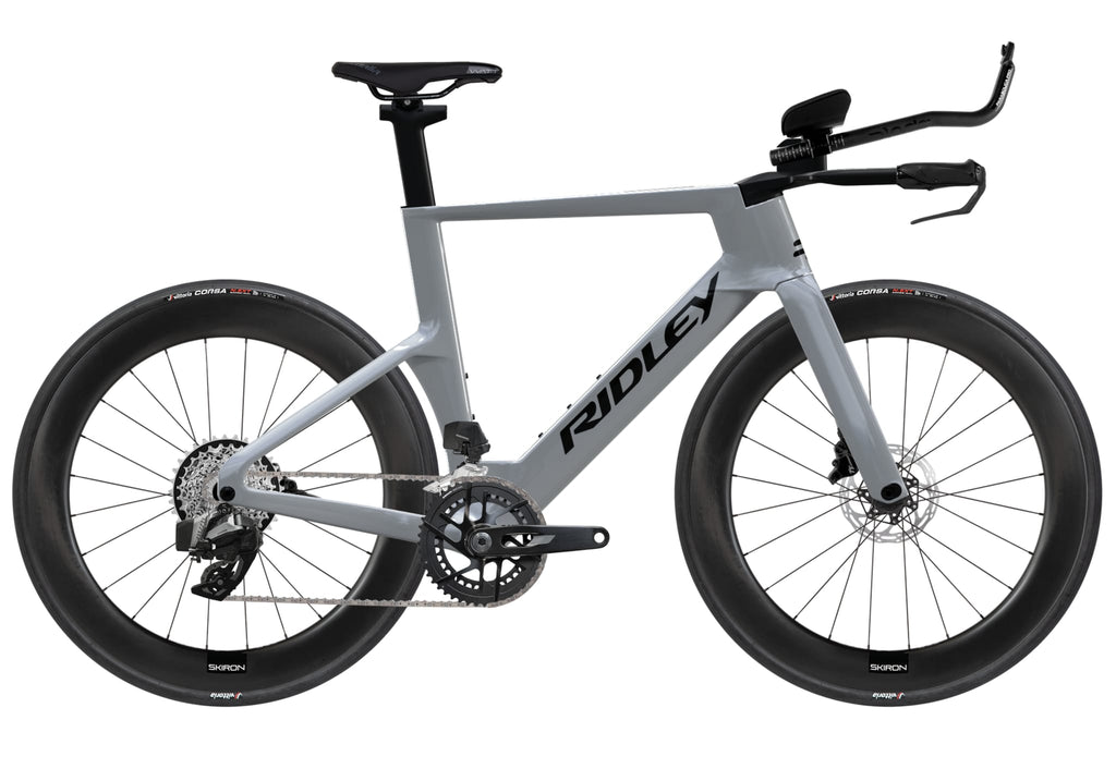 Ridley Triton Fast SRAM Rival AXS 2x12 – Battle Ship Grey / Black