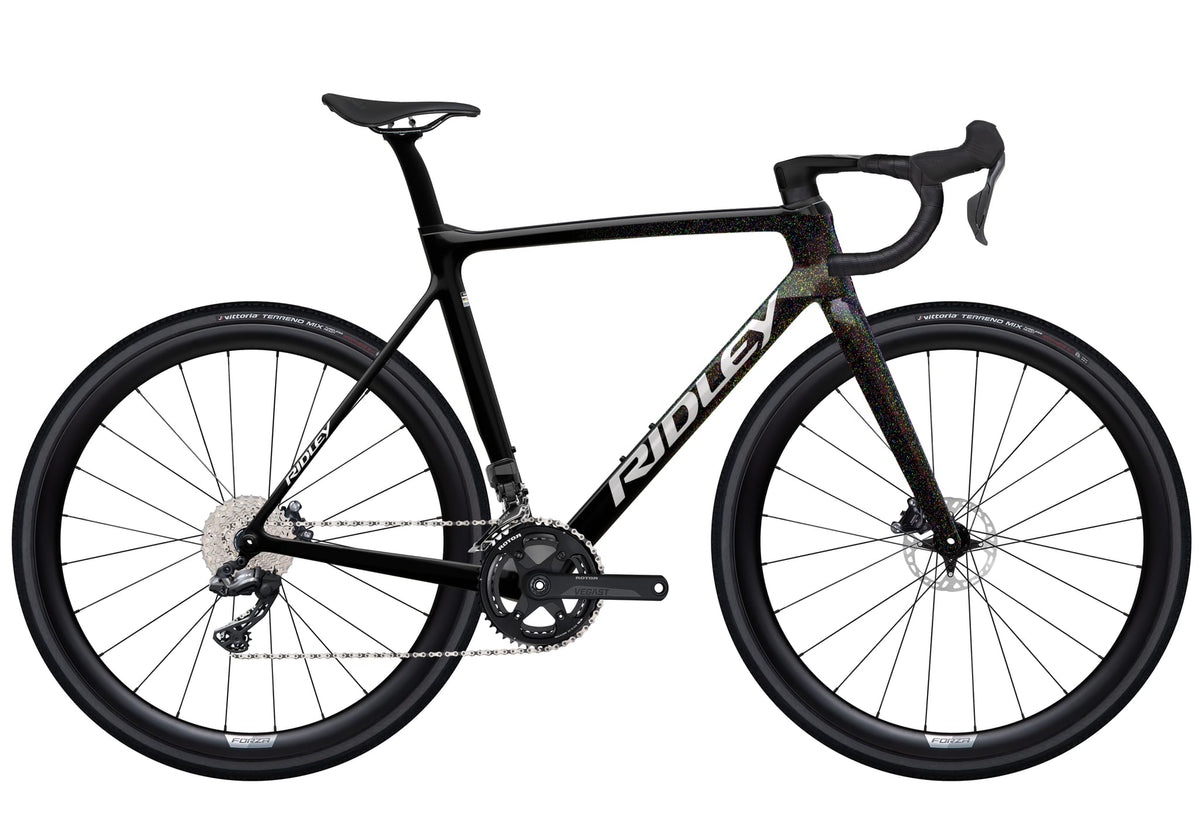 Ridley X-Night RS Shimano GRX800 DI2 2x – UD Carbon / Starstruck / White